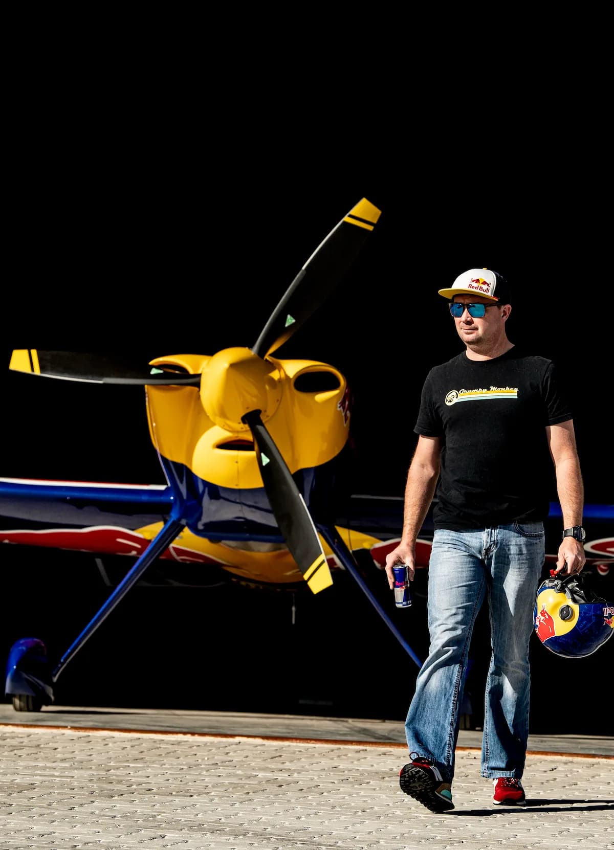 Inside Patrick Davidson's hangar